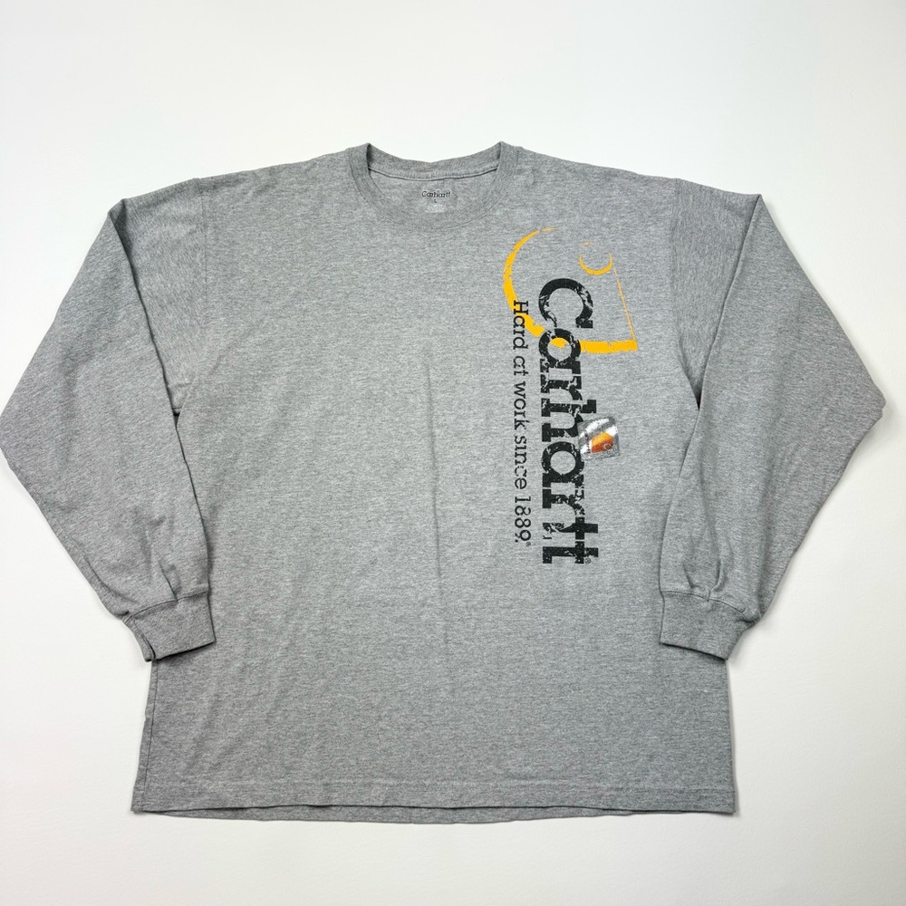 Men’s Carhartt Long Sleeve T-Shirt Size Large